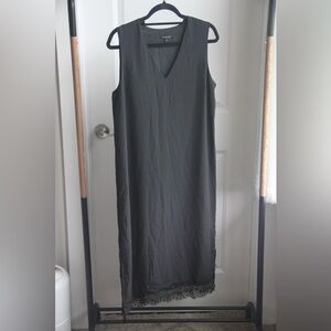 Who What Wear Midi Shift Dress